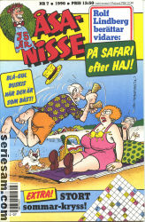 Åsa-Nisse 1990 nr 7 omslag serier