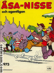 Åsa-Nisse julalbum 1973 omslag serier