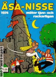 Åsa-Nisse julalbum 1974 omslag serier