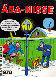 Åsa-Nisse julalbum 1978 omslag serier