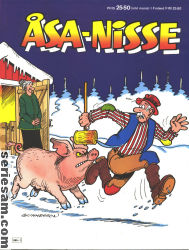 Åsa-Nisse julalbum 1988 omslag serier