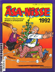 Åsa-Nisse julalbum 1992 omslag serier