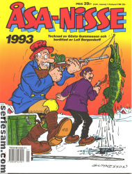 Åsa-Nisse julalbum 1993 omslag serier
