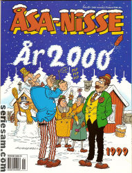 Åsa-Nisse julalbum 1999 omslag serier
