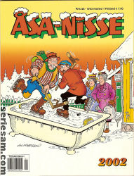 Åsa-Nisse julalbum 2002 omslag serier