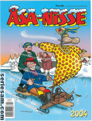 Åsa-Nisse julalbum 2004 omslag serier
