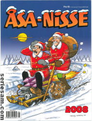 Åsa-Nisse julalbum 2008 omslag serier