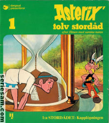 Asterix tolv stordåd 1976 nr 1 omslag serier