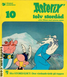 Asterix tolv stordåd 1976 nr 10 omslag serier