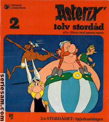 Asterix tolv stordåd 1976 nr 2 omslag serier Asterix tolv stordåd 1976 nr 2 omslag serier