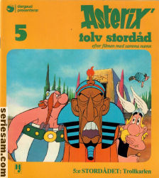 Asterix tolv stordåd 1976 nr 5 omslag serier
