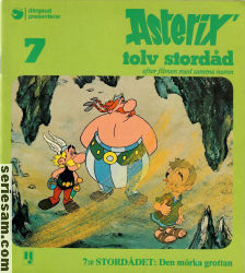 Asterix tolv stordåd 1976 nr 7 omslag serier