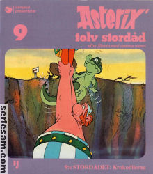Asterix tolv stordåd 1976 nr 9 omslag serier