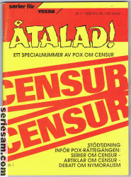 Åtalad! 1989 nr 1 omslag serier Åtalad! 1989 nr 1 omslag serier