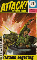 Attack! 1967 nr 21 omslag serier Attack! 1967 nr 21 omslag serier