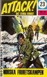 Attack! 1967 nr 23 omslag serier Attack! 1967 nr 23 omslag serier