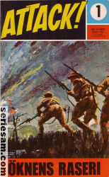 Attack! 1970 nr 1 omslag serier