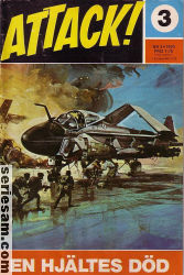 Attack! 1970 nr 3 omslag serier