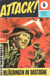 Attack! 1970 nr 6 omslag serier