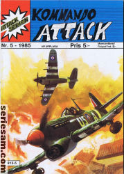 Attackserien 1985 nr 5 omslag serier