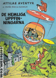 Attilas äventyr 1983 nr 4 omslag serier Attilas äventyr 1983 nr 4 omslag serier