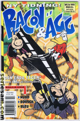 Bacon & Ägg 1995 nr 2 omslag serier