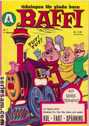 Baffi 1969 nr 1 omslag serier