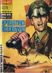 Bajonettserien 1967 nr 28 omslag serier Bajonettserien 1967 nr 28 omslag serier