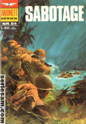 Bajonettserien 1971 nr 84 omslag serier Bajonettserien 1971 nr 84 omslag serier