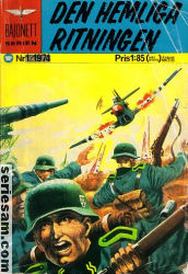 Bajonettserien 1974 nr 1 omslag serier Bajonettserien 1974 nr 1 omslag serier