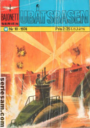 Bajonettserien 1974 nr 10 omslag serier Bajonettserien 1974 nr 10 omslag serier