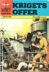 Bajonettserien 1974 nr 12 omslag serier Bajonettserien 1974 nr 12 omslag serier