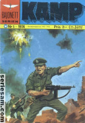 Bajonettserien 1974 nr 5 omslag serier Bajonettserien 1974 nr 5 omslag serier