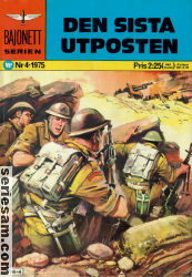 Bajonettserien 1975 nr 4 omslag serier Bajonettserien 1975 nr 4 omslag serier