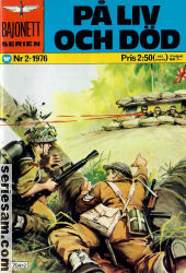 Bajonettserien 1976 nr 2 omslag serier Bajonettserien 1976 nr 2 omslag serier
