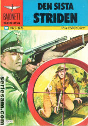 Bajonettserien 1976 nr 5 omslag serier Bajonettserien 1976 nr 5 omslag serier