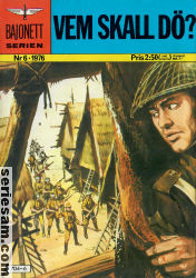 Bajonettserien 1976 nr 6 omslag serier Bajonettserien 1976 nr 6 omslag serier