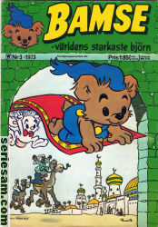 Bamse 1973 nr 3 omslag serier