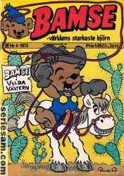 Bamse 1973 nr 4 omslag serier