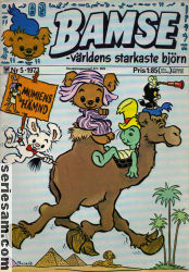 Bamse 1973 nr 5 omslag serier