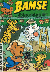 Bamse 1973 nr 6 omslag serier