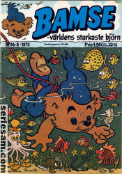 Bamse 1973 nr 8 omslag serier