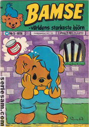 Bamse 1974 nr 5 omslag serier