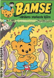 Bamse 1975 nr 1 omslag serier