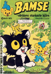 Bamse 1975 nr 11 omslag serier