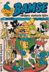 Bamse 1975 nr 3 omslag serier