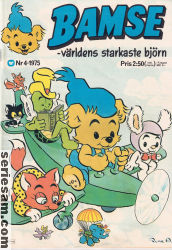 Bamse 1975 nr 4 omslag serier Bamse 1975 nr 4 omslag serier