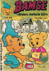 Bamse 1975 nr 6 omslag serier