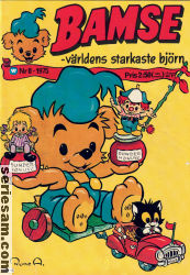 Bamse 1975 nr 8 omslag serier