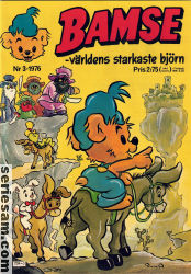 Bamse 1976 nr 3 omslag serier Bamse 1976 nr 3 omslag serier